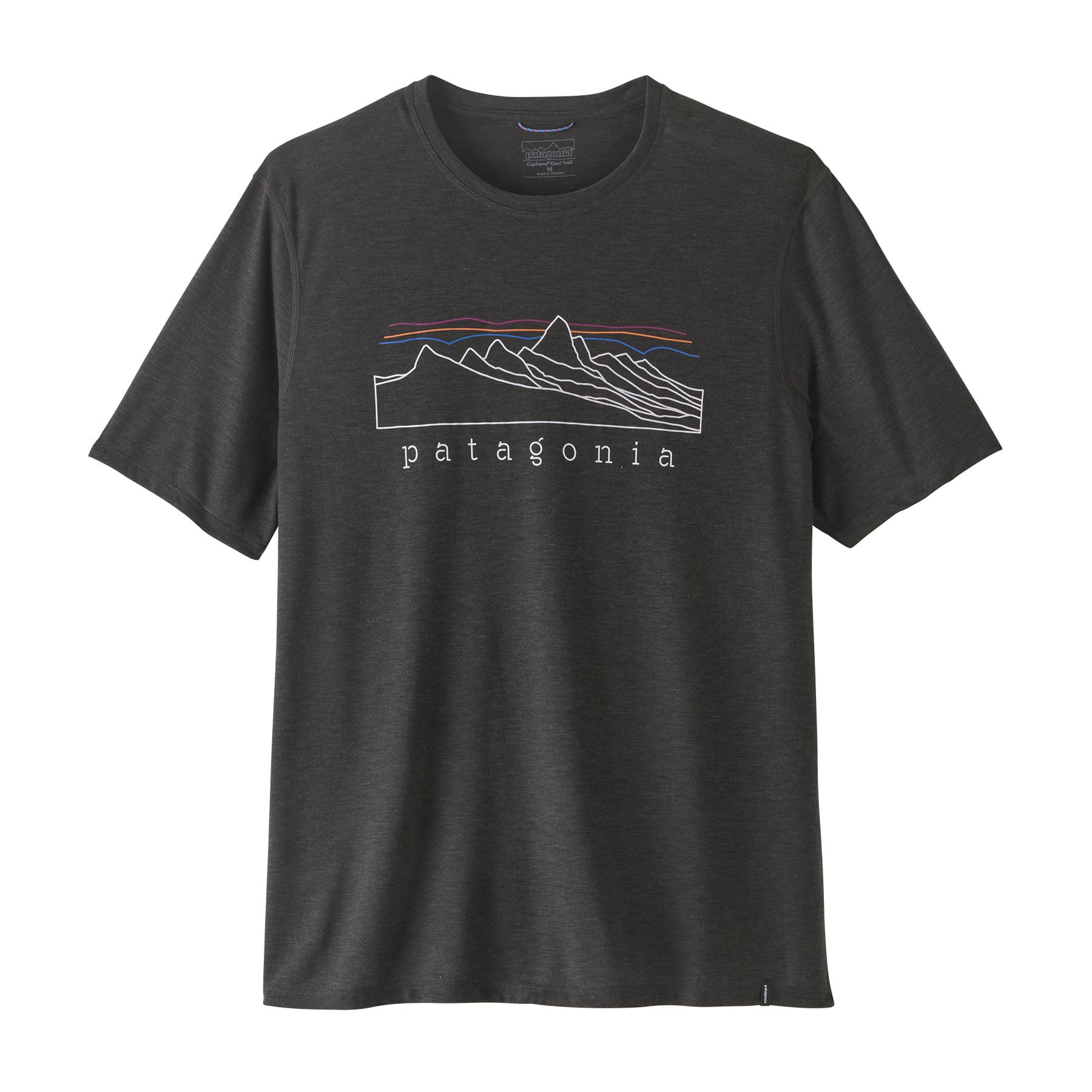 Patagonia Mens Cap Cool Trail T-Shirt in Stratapeaks