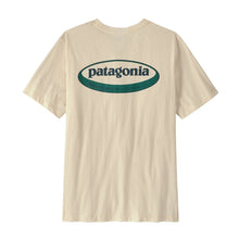 Patagonia Mens '95 Oval Logo T-Shirt - Undyed Natural