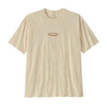 Patagonia Womens '95 Oval Logo Oversized T-Shirt in Undyed Natural