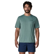 Patagonia Mens Cap Cool Boardshort Logo Daily Shirt - Blue Sage - Light Blue Sage X-Dye