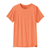 Patagonia Womens Cap Cool Daily Shirt - Mother Rays - Peach Sherbet