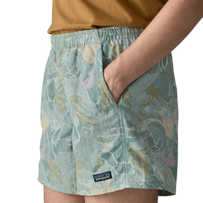 Patagonia Womens Baggies Shorts - 5 in. - Moon Tripper: Virtually Blue
