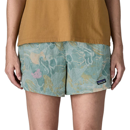 Patagonia Womens Baggies Shorts - 5 in. - Moon Tripper: Virtually Blue