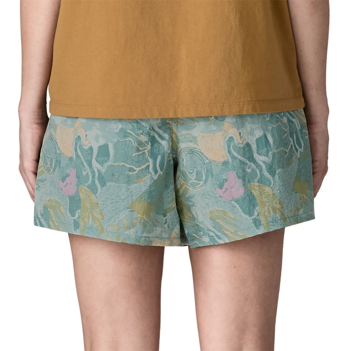 Patagonia Womens Baggies Shorts - 5 in. - Moon Tripper: Virtually Blue