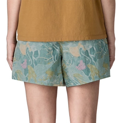 Patagonia Womens Baggies Shorts - 5 in. - Moon Tripper: Virtually Blue
