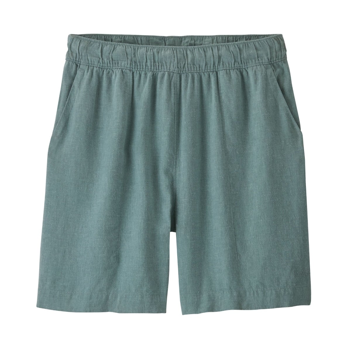 Patagonia Womens Garden Island 6-inch Long Shorts in Whole Weave: Blue Sage