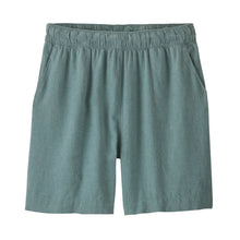 Patagonia Womens Garden Island 6-inch Long Shorts in Whole Weave: Blue Sage