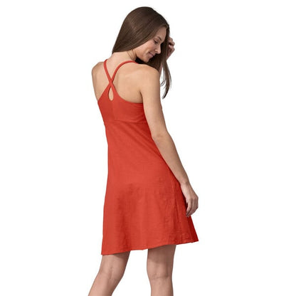 Patagonia Amber Dawn Women's Dress - Pimento Red