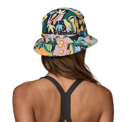 Patagonia Wavefarer Women's Bucket Hat - Island Seeds/Milkweed Mauve