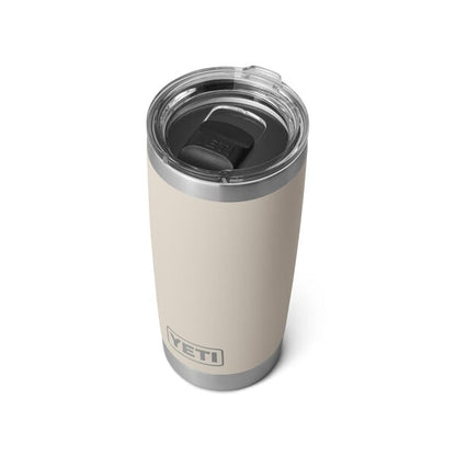 Yeti Rambler 20oz Tumbler with Mugslider Lid - Cape Taupe