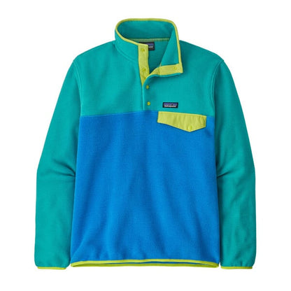 Patagonia Lightweight Synchilla Mens Snap-T¬Æ Fleece Pullover - Vessel Blue