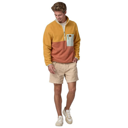 Patagonia Microdini Men's 1/2-Zip Fleece Pullover - Sienna Clay