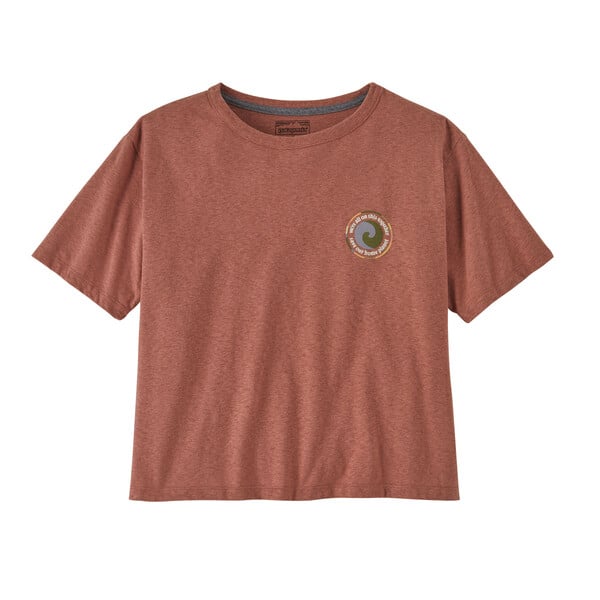 Patagonia  Unity Fitz Easy-Cut Womens Responsibili-Tee - Sienna Clay