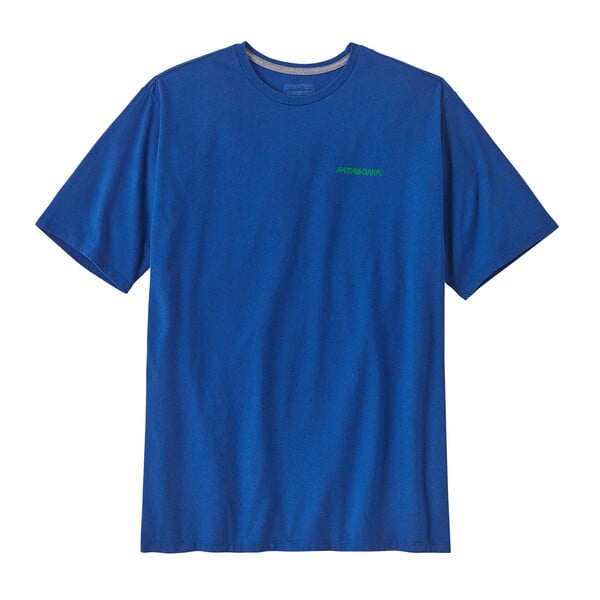 Patagonia Sunrise Rollers Mens Responsibili-Tee - Endless Blue