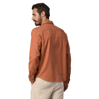 Patagonia Fjord Flannel Lightweight Long-Sleeved Men's Shirt - Sienna Clay