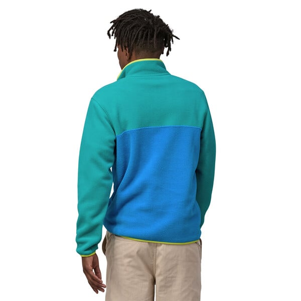 Patagonia Lightweight Synchilla Men's Snap-T·¨® Fleece Pullover - Vessel Blue