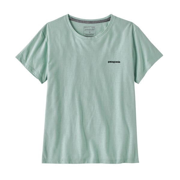 Patagonia  P-6 Logo Womens Responsibili-Tee - Wispy Green