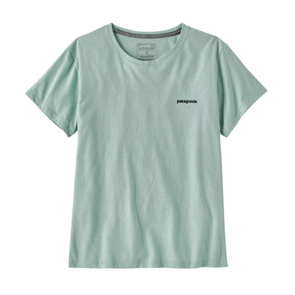 Patagonia  P-6 Logo Womens Responsibili-Tee - Wispy Green