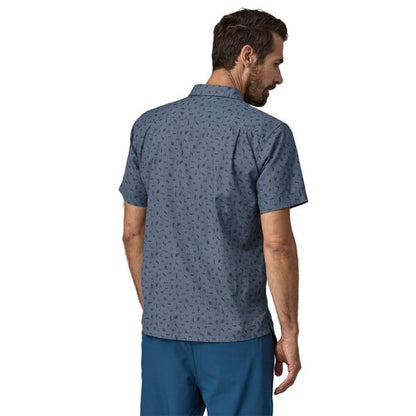 Patagonia Back Step Men's Shirt - Tiny Islands: Utility Blue