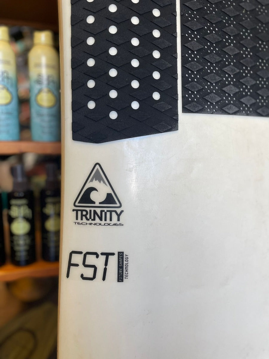 Firewire The Cornice 5'9" Surfboard + Pyzel FCS I Fins - USED