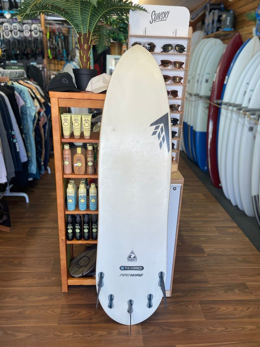 Firewire The Cornice 5'9" Surfboard + Pyzel FCS I Fins - USED