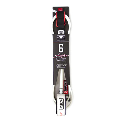 Ocean & Earth 6ft Slim Line One-Xt Ultra Light Pro Comp Surf Leash