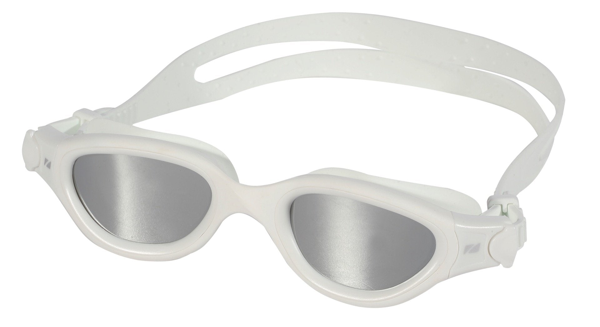 Zone3 Venator-X Polarized Revo Silver Lens Goggles - White