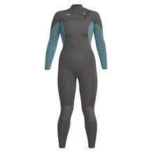 Xcel Comp X2 5/4mm Chest Zip Womens Wetsuit 2021 - Graphite/Tinfoil Flower - Full View