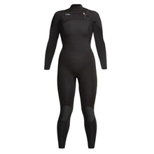 XCEL WOMEN'S COMP 4/3MM CHEST ZIP WETSUIT IN BLACK