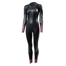 Zone3 Womens Aspire Swim Wetsuit in Black/Purple