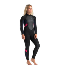 C-Skins Element 3/2mm Women's Summer Wetsuit - Black / Coral