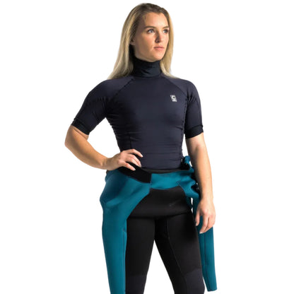 C-Skins Ladies Polypro HDi Short Sleeve Thermal Rash Vest