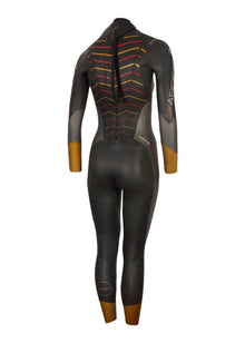 Zone3 Aspire Thermal Womens Open Water Swim Wetsuit - 2021 - Back