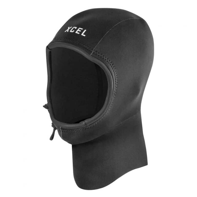 Xcel Axis 2mm Wetsuit Hood 2021 - Black - Full View