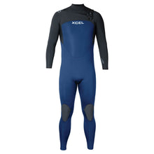 Xcel Axis Chest Zip 5/4mm Wetsuit in Navy/Black