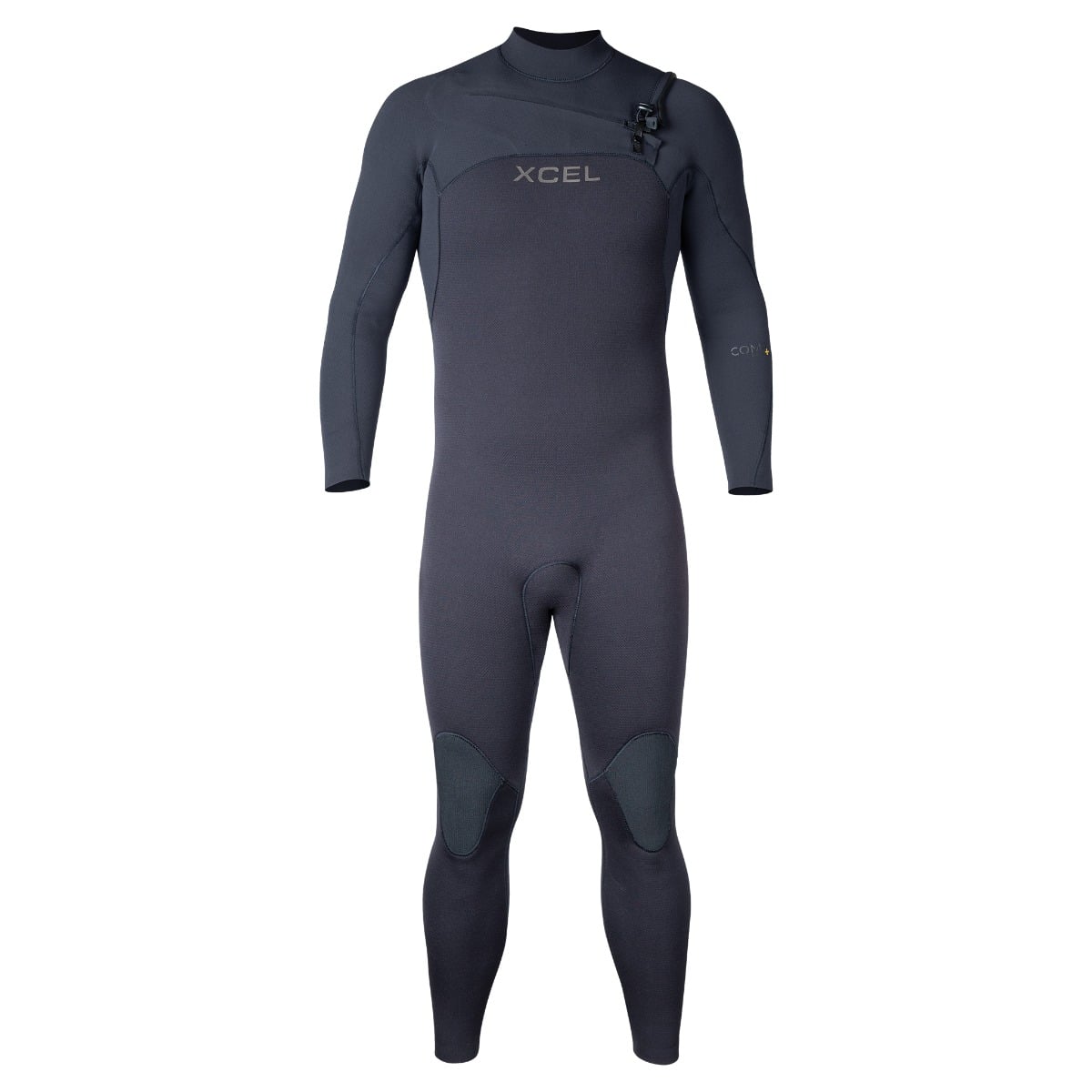 Xcel Comp + 3/2mm Mens Chest Zip Summer Wetsuit - Black