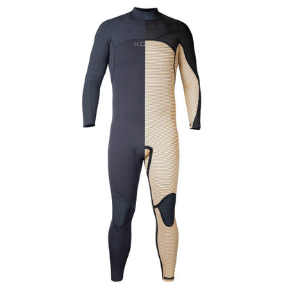 Xcel Comp + 5/4mm Men's Chest Zip Wetsuit 2026 - Black