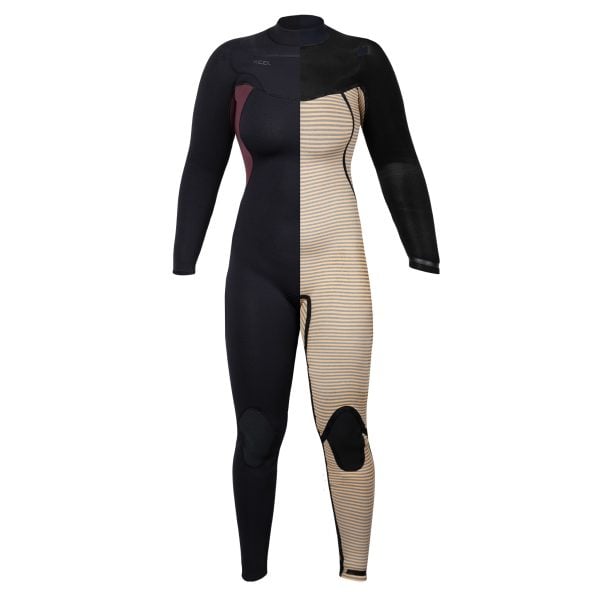 Xcel Comp + 5/4mm Women's Chest Zip Winter Wetsuit 2026 - Black