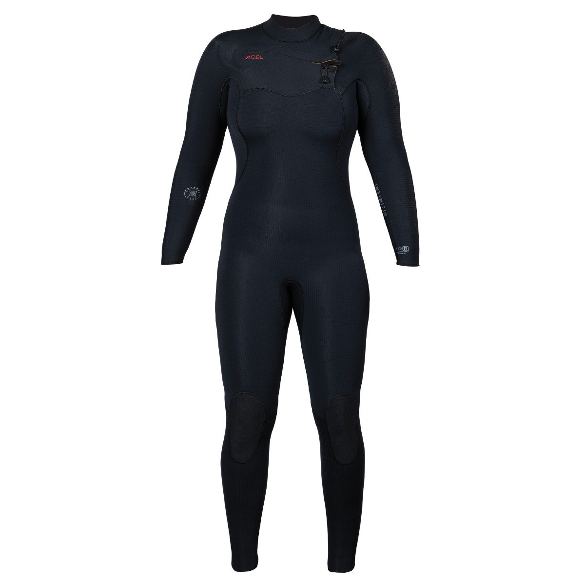 Xcel Infiniti 5/4mm Womens Chest Zip Wetsuit - Black