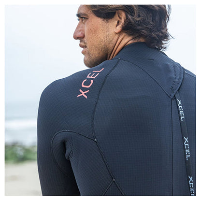 Xcel Infiniti 4/3mm Men's Back Zip Wetsuit - Black
