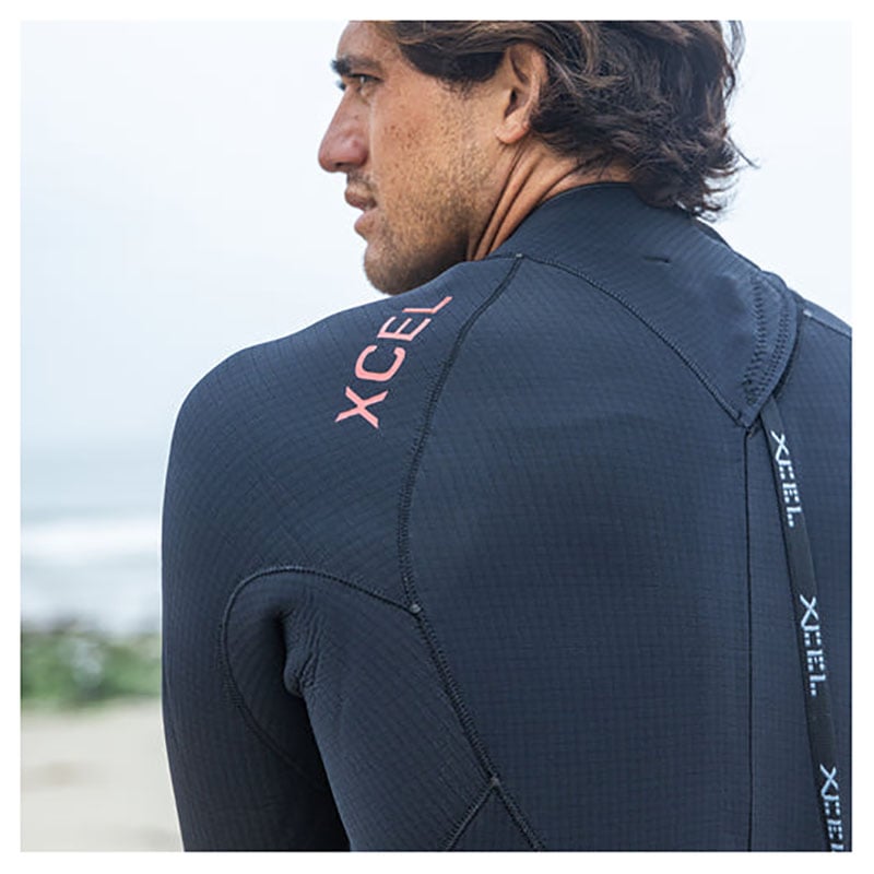 Xcel Infiniti 5/4mm Men's Back Zip Winter Wetsuit - Black