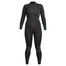 Xcel Axis Womens Back Zip 5/4mm Winter Wetsuit in Black/Black Flower Print<