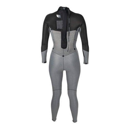 Xcel Axis Women's Back Zip 5/4mm Wetsuit 2025 - Black/Black Flower Print