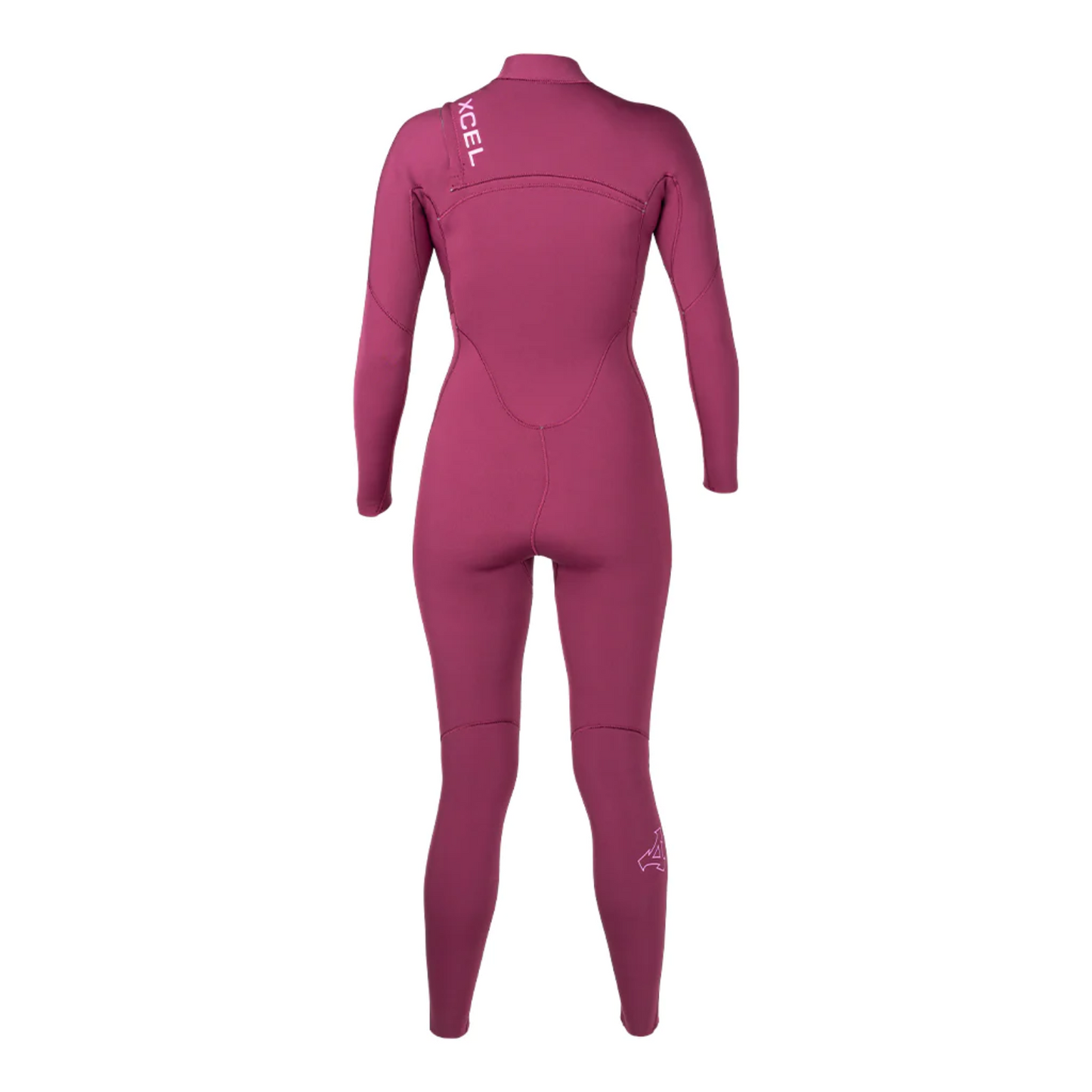 Xcel Comp 3/2mm Chest Zip Womens Wetsuit - Plum