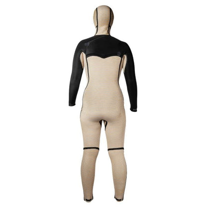 Xcel Comp + 5/4mm Women's Hooded Chest Zip Winter Wetsuit 2026 - Black