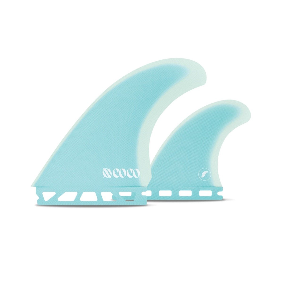 Futures XO Coco FG Twin +1 Fins - Blue