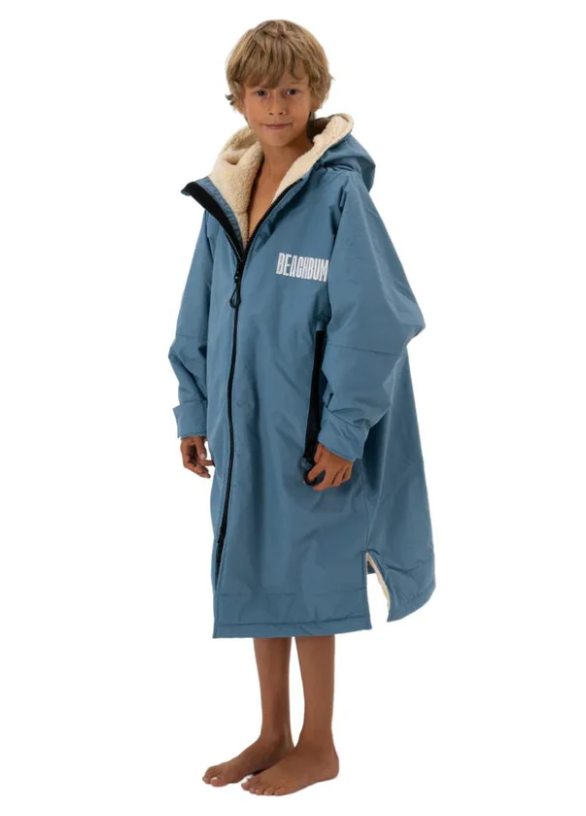 Beachbum Brobe Kids Changing Robe - Sea Blue
