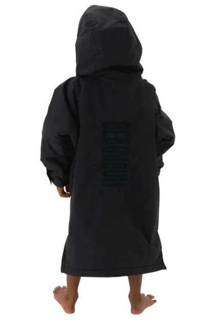 Beachbum Brobe Kids Changing Robe - Charcoal