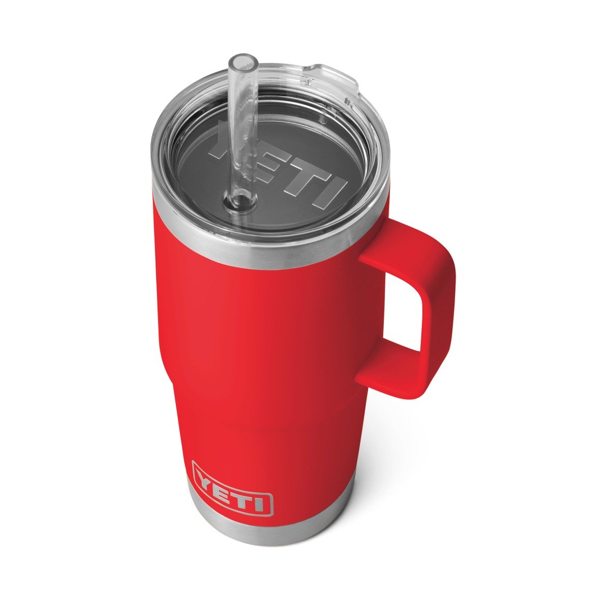 Yeti Rambler 25oz Straw Mug - Rescue Red
