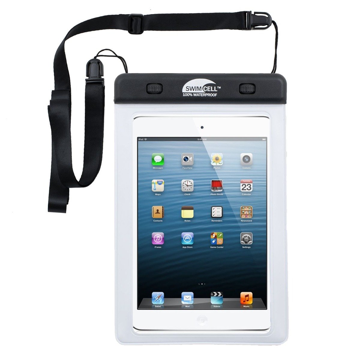 Hydramate Swimcell Small Tablet Case 2021 - White - Front